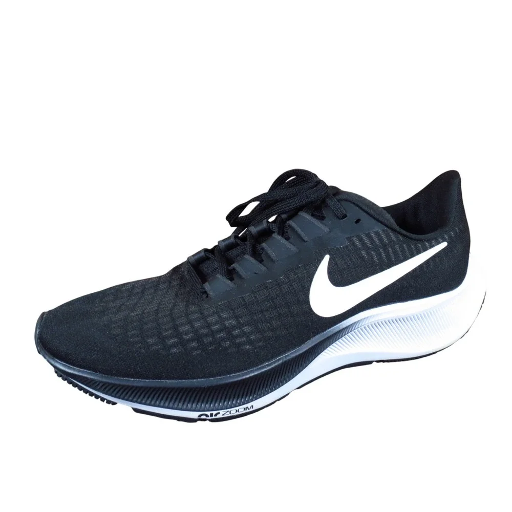 Nike Air Zoom Pegasus 37 Womens Running Shoes Size 7.5 Training Black White